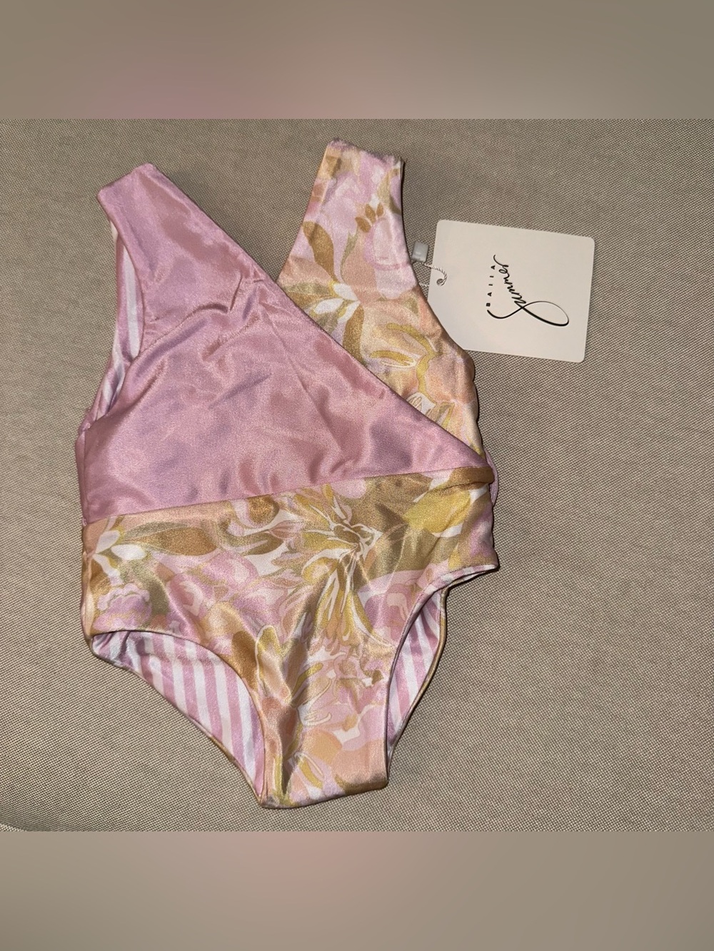 🆕 NWT BAIIA Infant Bermuda Wrap Swimsuit